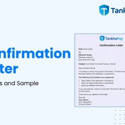 Confirmation Letter | Meaning, Format & Templates (Download) TankhaPay confirmation letter template format and sample