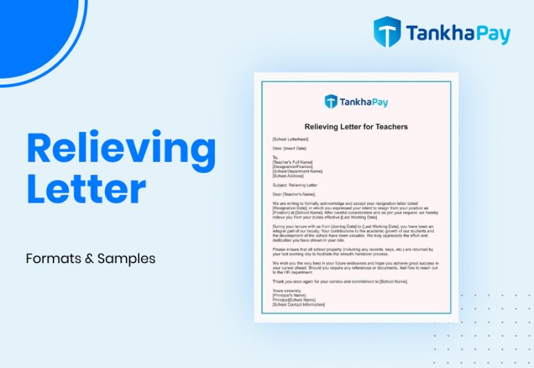 Relieving Letter Format – Free Word & PDF Templates