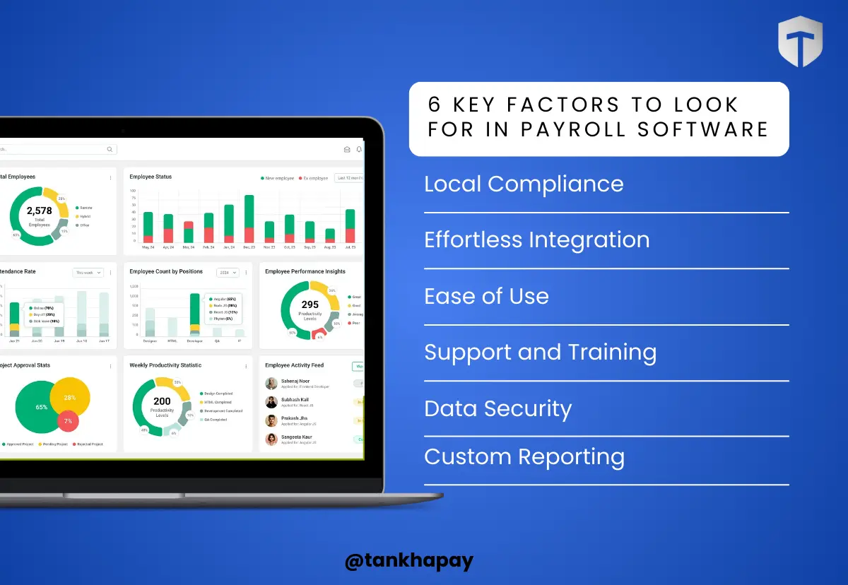 6 Key Factors to Look for in Payroll Software