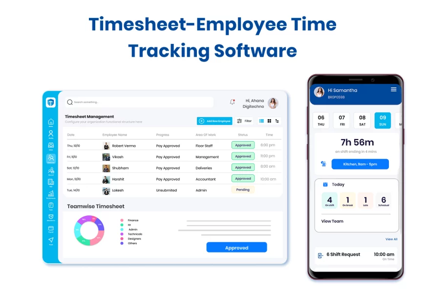 Time-Sheet Management