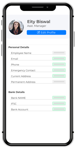 View & Manage Personal Details